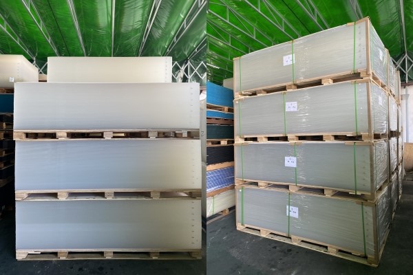  ribbed acrylic sheet packing