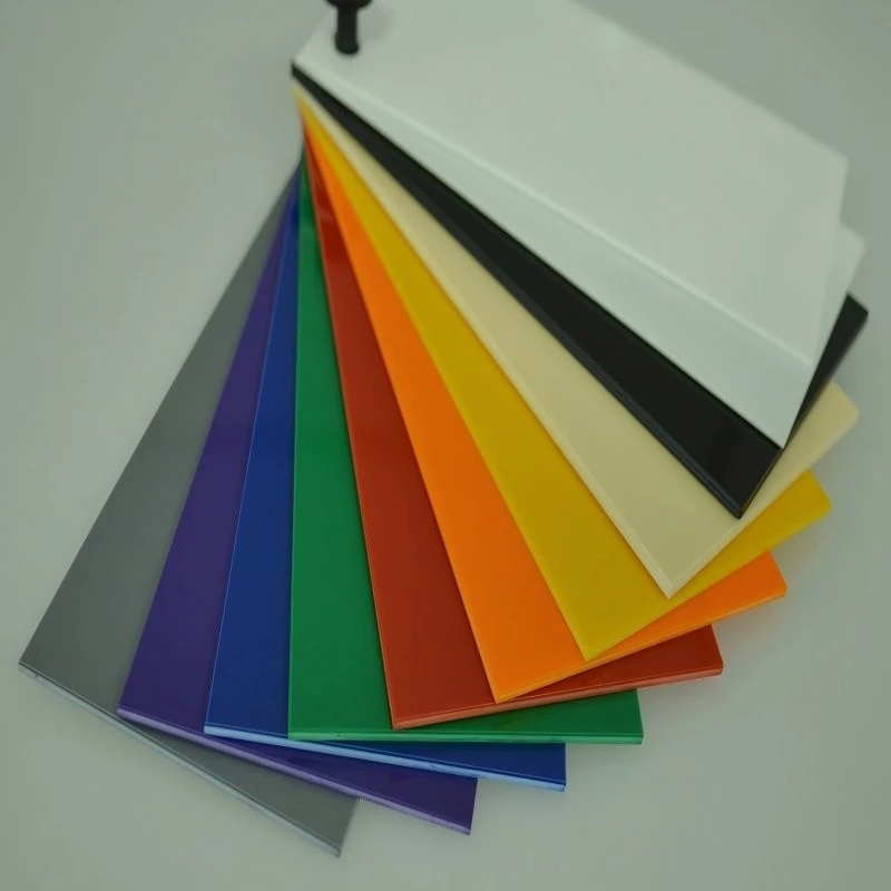milky polystyrene sheet